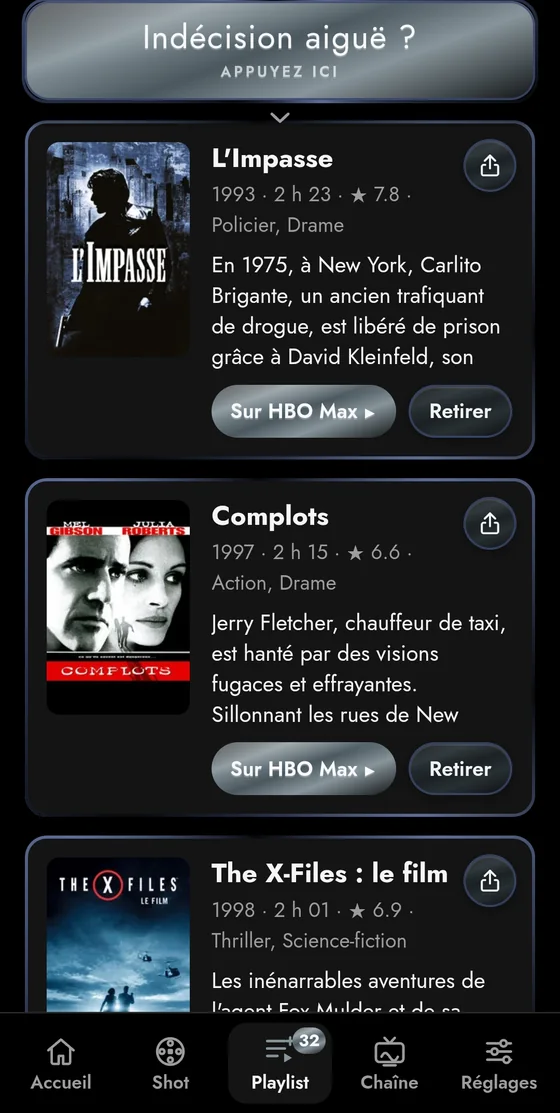 Votre playlist