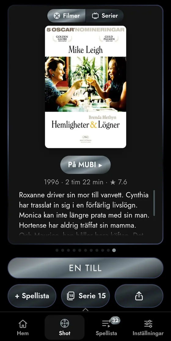 En film, direkt